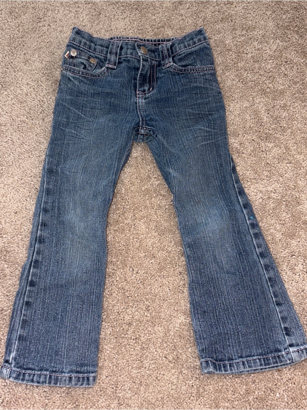 BONGO Kids Dark Blue Flared Jeans 3T